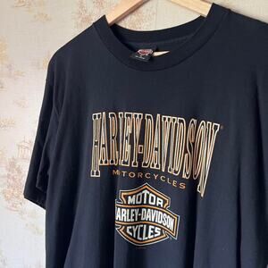 90s Deadstock Harley Davidson Ft Myers Florida T-Shirt 22x31”